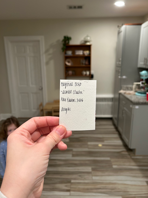 Scarlet Cluster aceo art card thumbnail 2