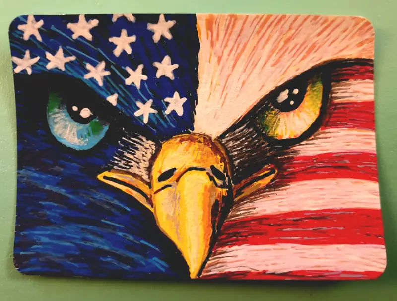 'Murica aceo art card