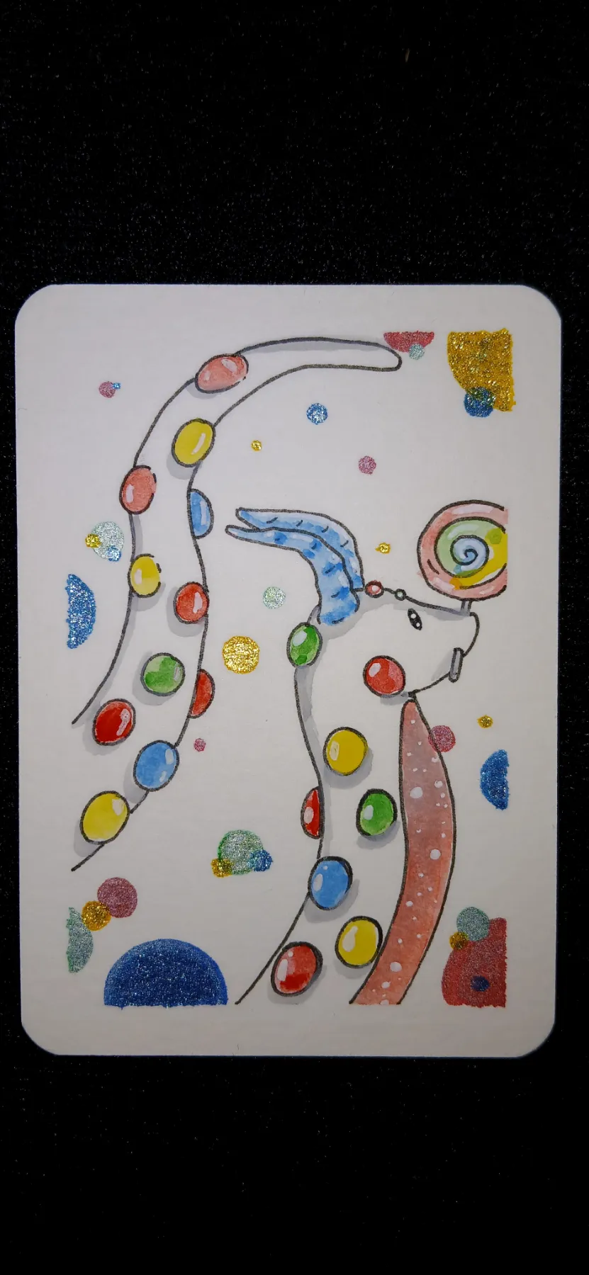 Candy Blend 2 of 2 aceo art card