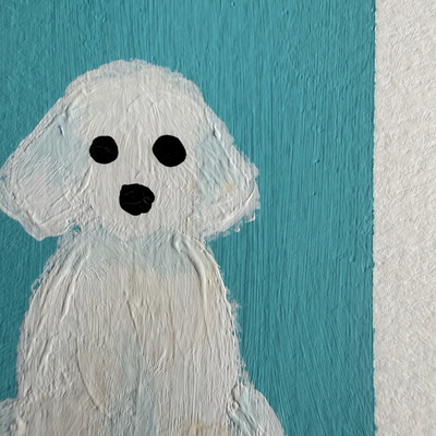 Original Dog ACEO | Little Companions #3/3 aceo art card thumbnail 3