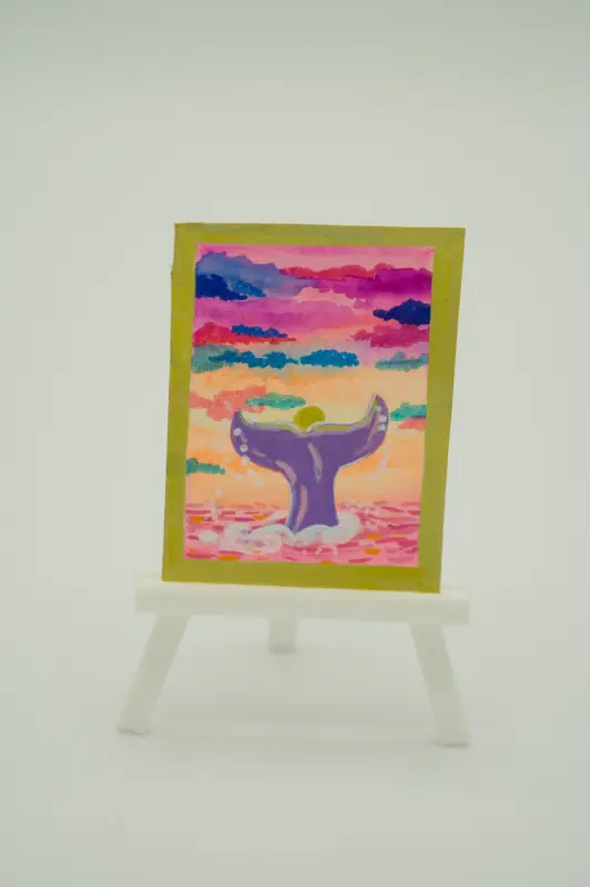 Whaletale aceo art card
