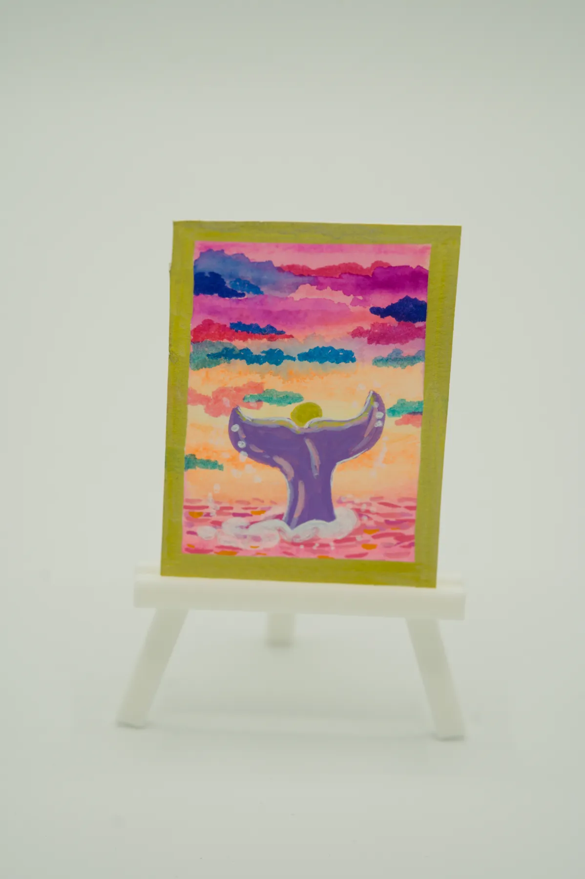 Whaletale aceo art card
