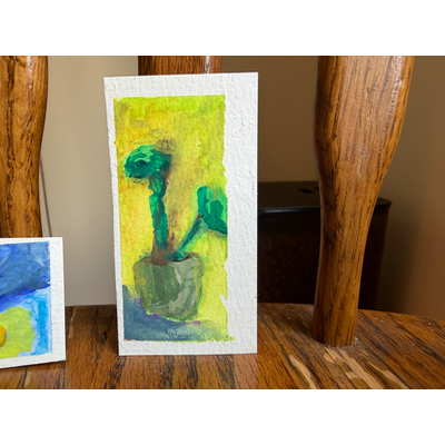 Growth aceo art card thumbnail 1