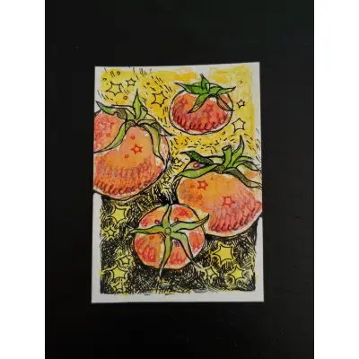 Mato Medley aceo art card thumbnail 2