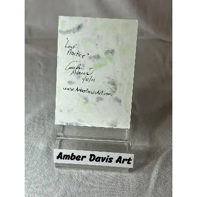 Leaf Practice - Original aceo art card thumbnail 2
