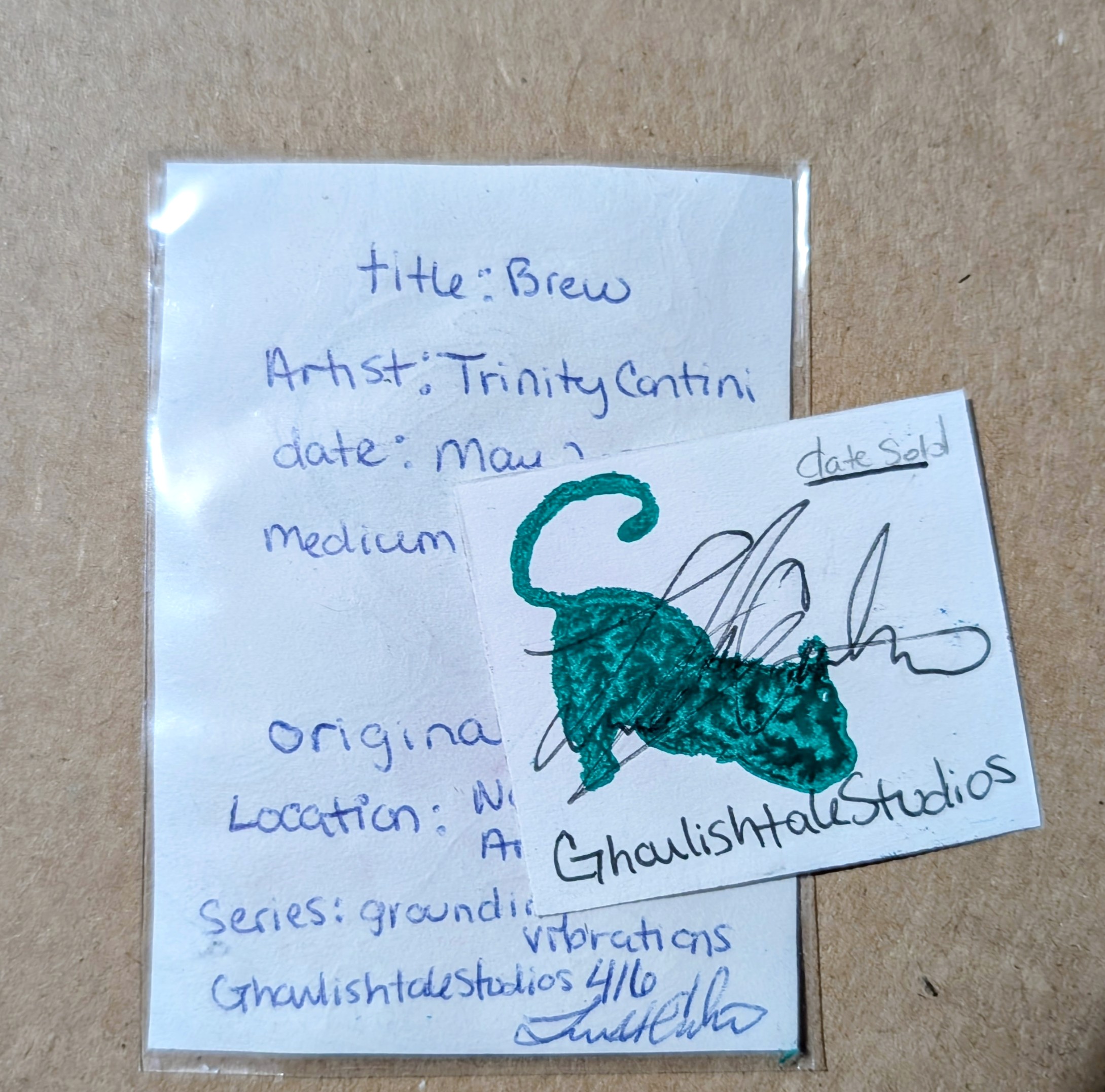 Brew aceo art card thumbnail 2
