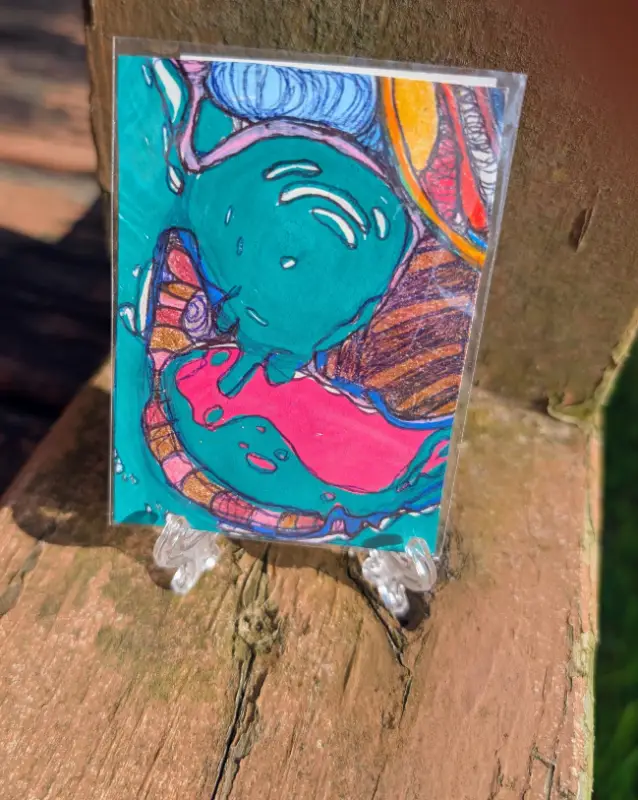 Brew aceo art card