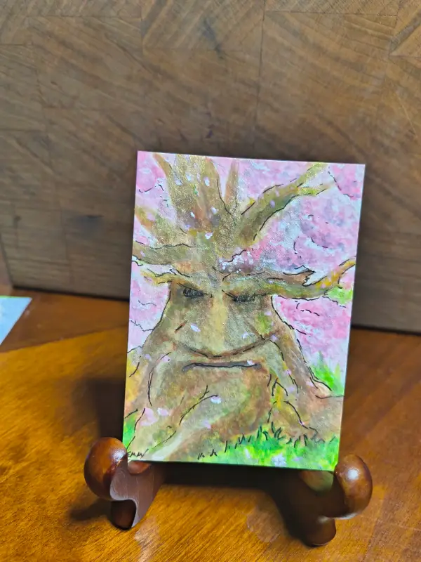 "The Great Deku Tree" Zelda BOTW Fan Art aceo art card