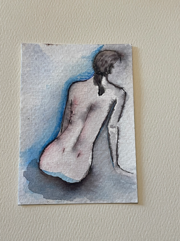 Low rider aceo art card