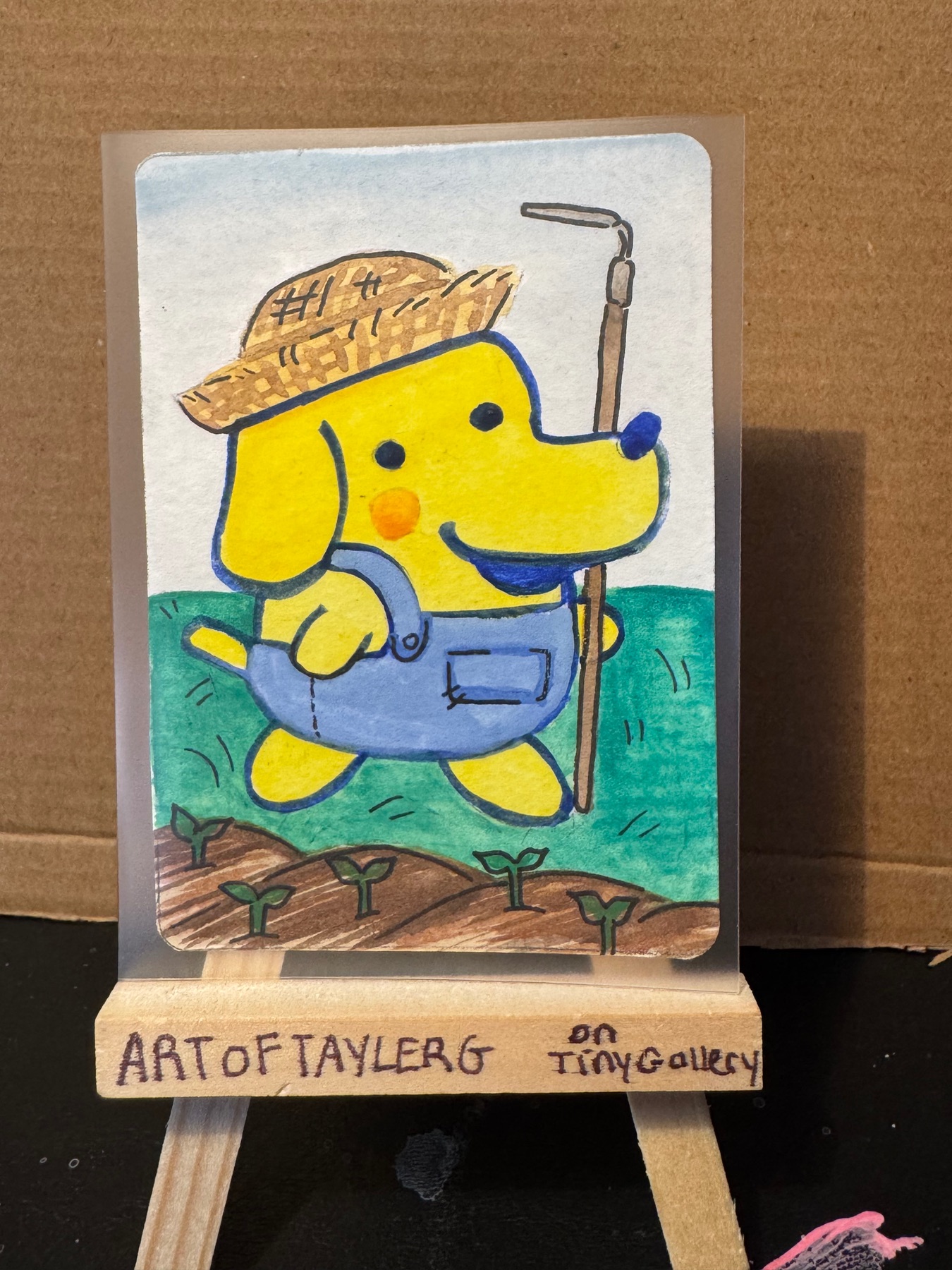 BUNDLE Dog Lovers aceo art card