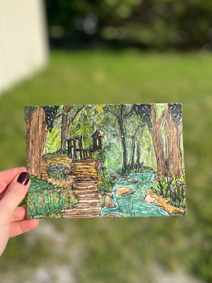 The Bigger Picture (Puzzle Piece #2) aceo art card thumbnail 2