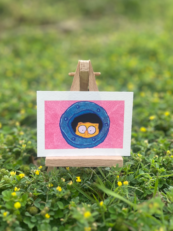 Peepin’ Bob aceo art card