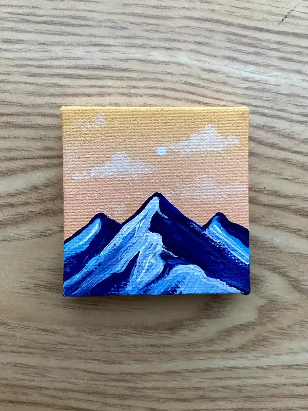 Golden Hour (magnet) aceo art card