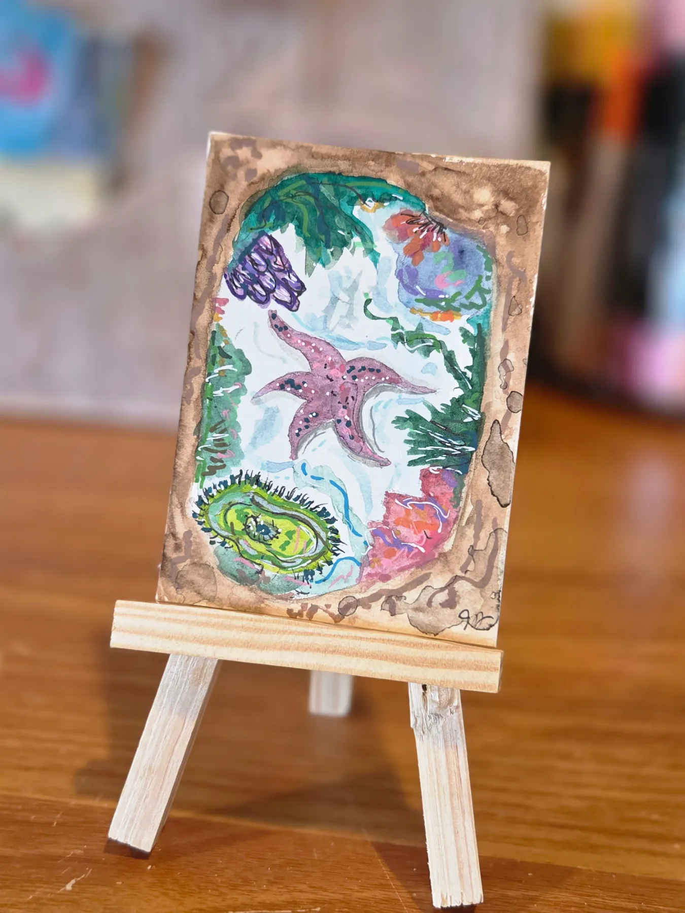 Low Tide Curiosities #1 aceo art card