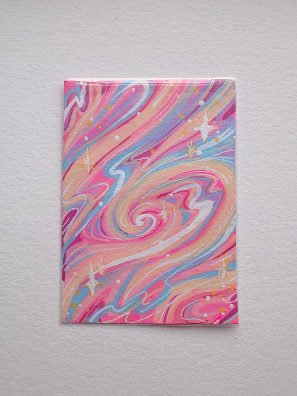 Magical Girl Universe aceo art card