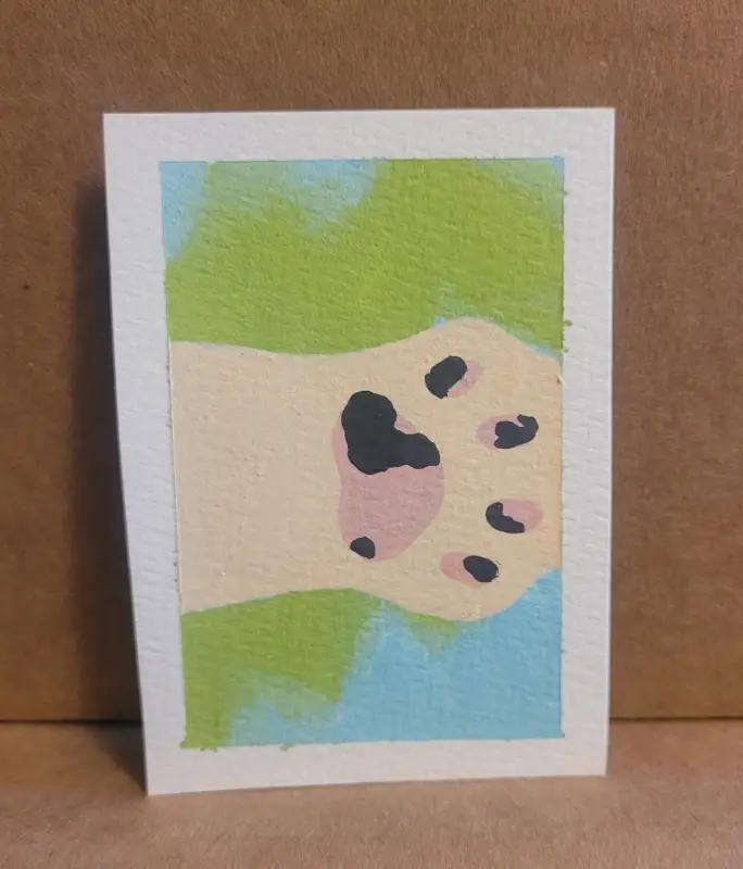 The Beans Collection (2 of 4) aceo art card