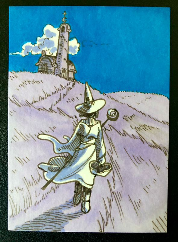 Errands aceo art card