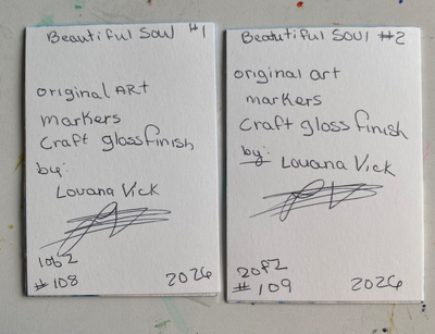 Beautiful Soul set aceo art card thumbnail 4