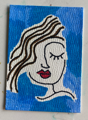 Beautiful Soul set aceo art card thumbnail 2