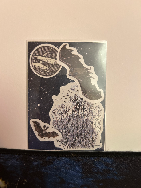 Nocturnal aceo art card