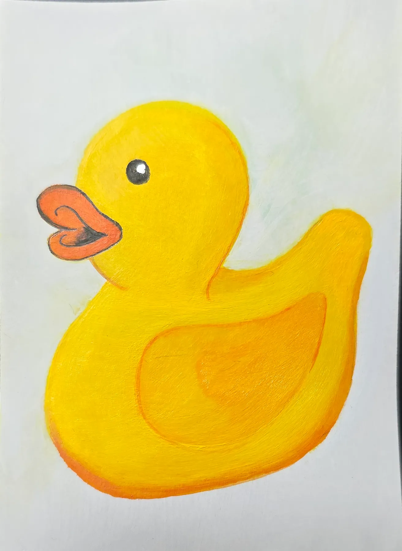 I smell...Ducky aceo art card