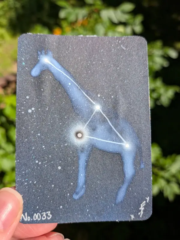 Camelopardalis aceo art card