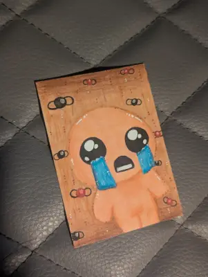 'Those Darn Basement Flies' - Squimp's Favs - 4/10 aceo art card thumbnail 1