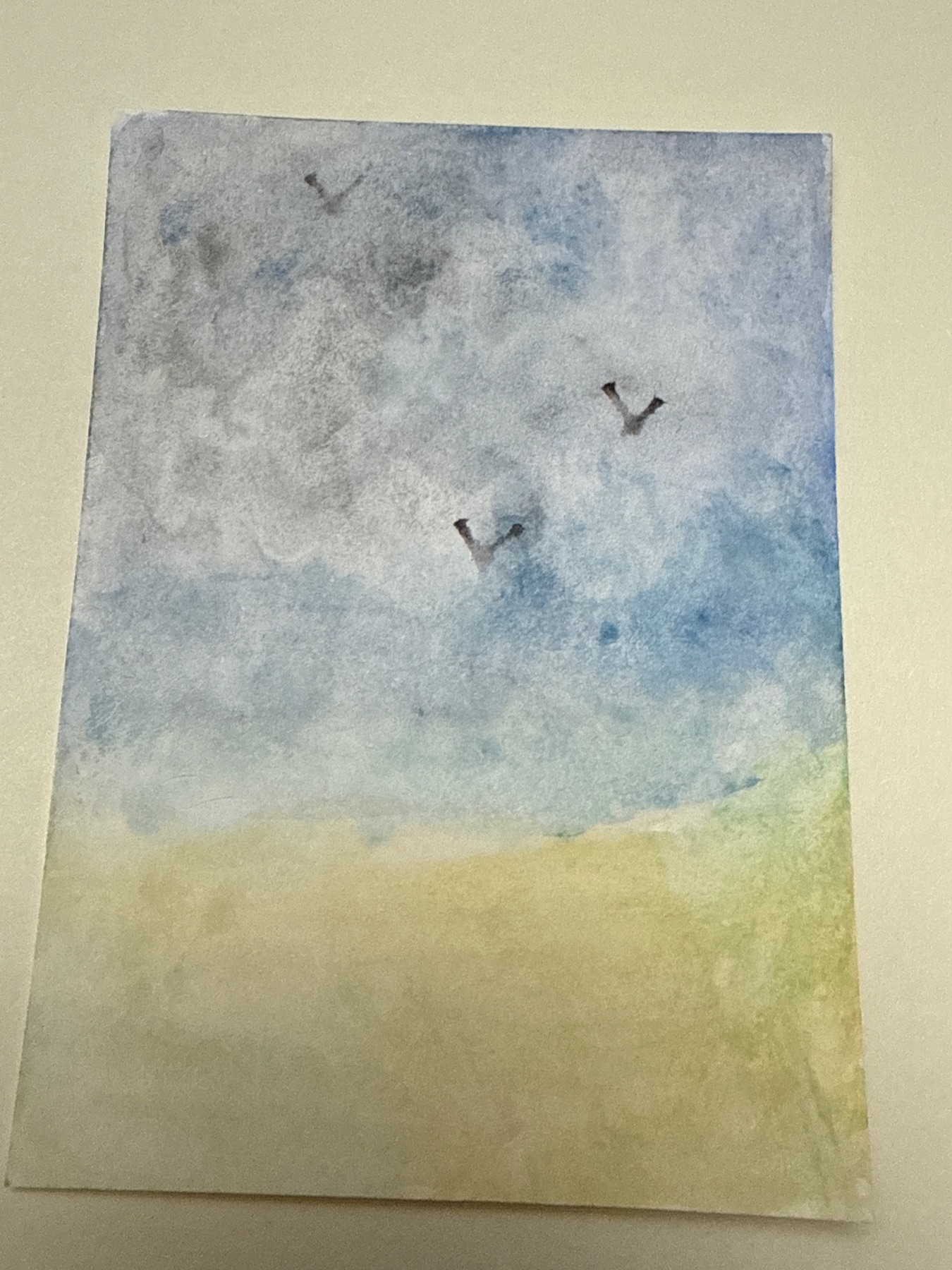 Stormbird aceo art card