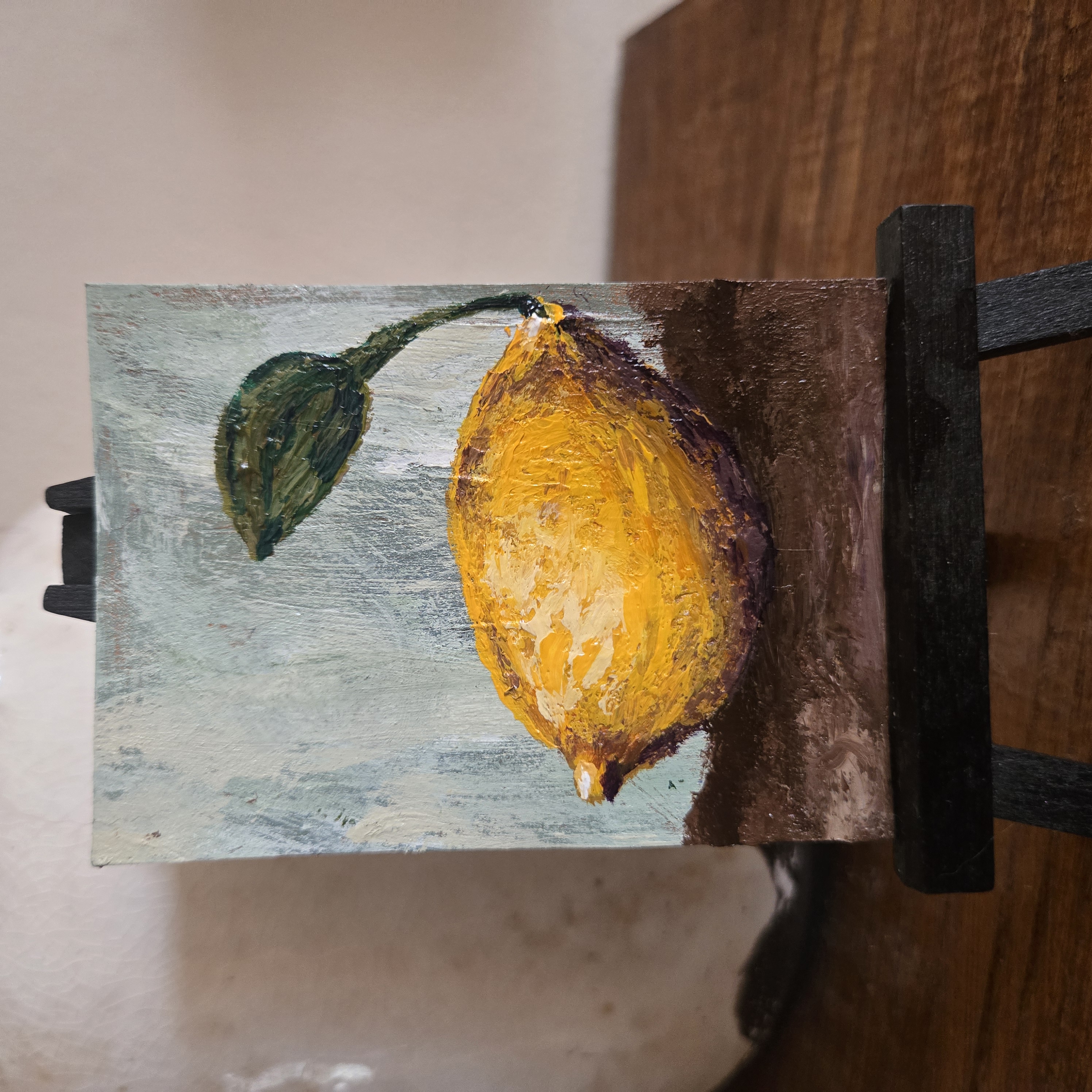 Lil Lemon No.8 aceo art card thumbnail 1
