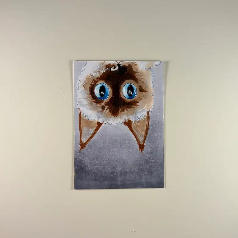 Siamese Cat aceo art card