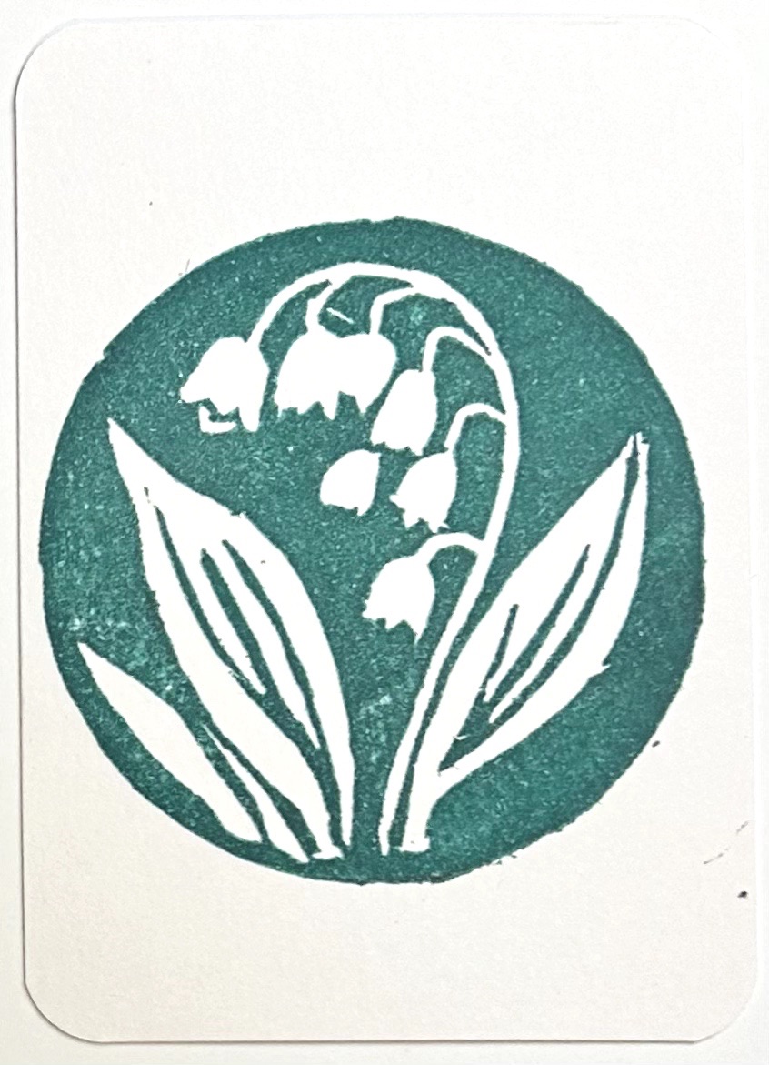 Lily of the Valley #4 aceo art card