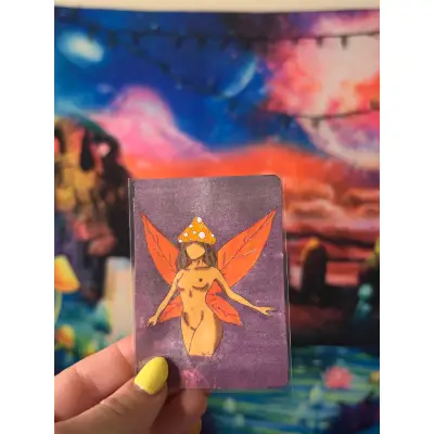 Mushie Fairy Variation aceo art card thumbnail 4
