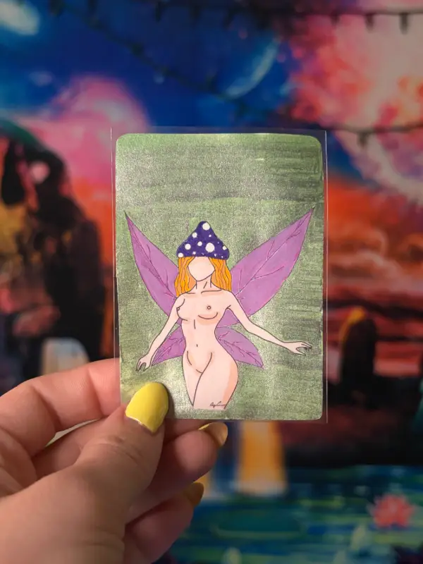 Mushie Fairy Variation aceo art card