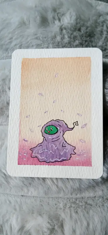 Quiet Sprite 1 aceo art card