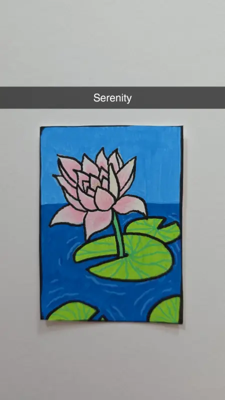 Serenity aceo art card