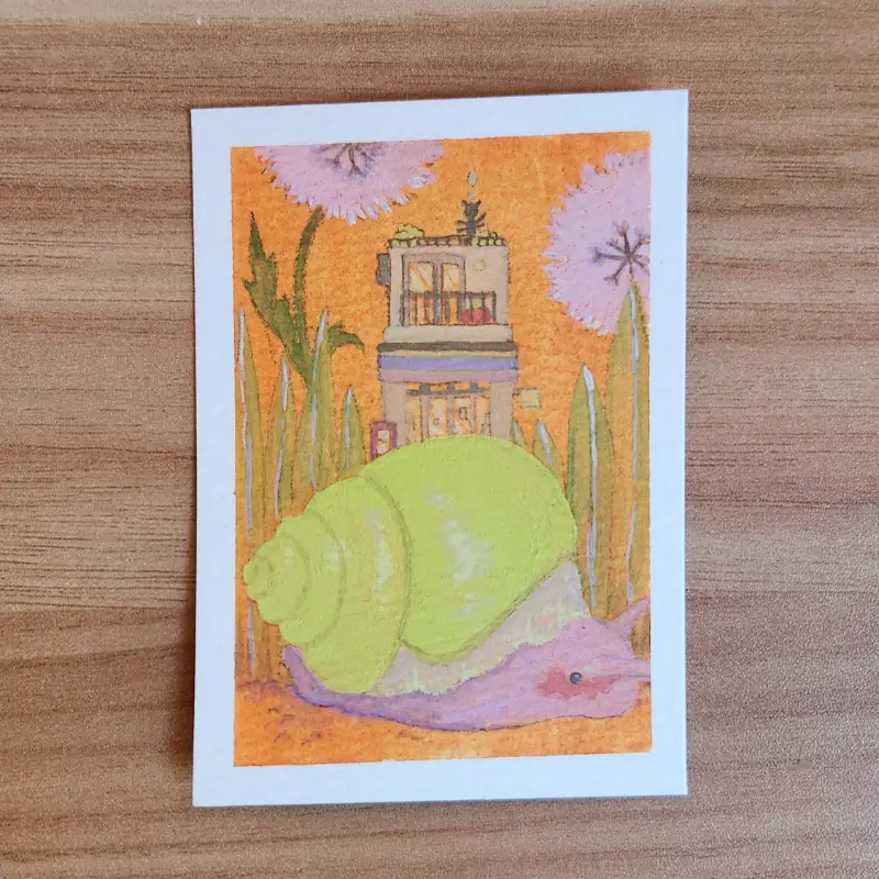 convini: to go aceo art card