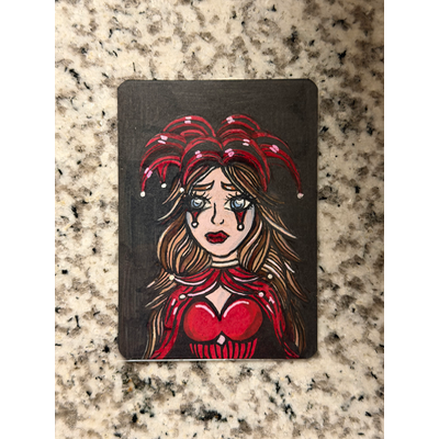 Life of the party 🎈No.1 aceo art card thumbnail 2