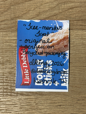 Tree-mendous Treat aceo art card thumbnail 4