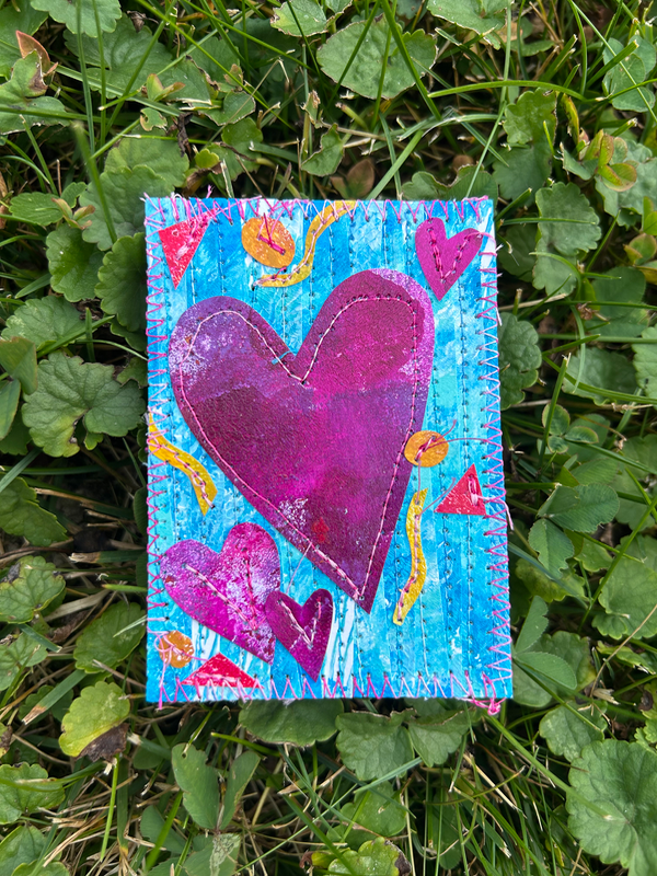Party Heart Love! aceo art card