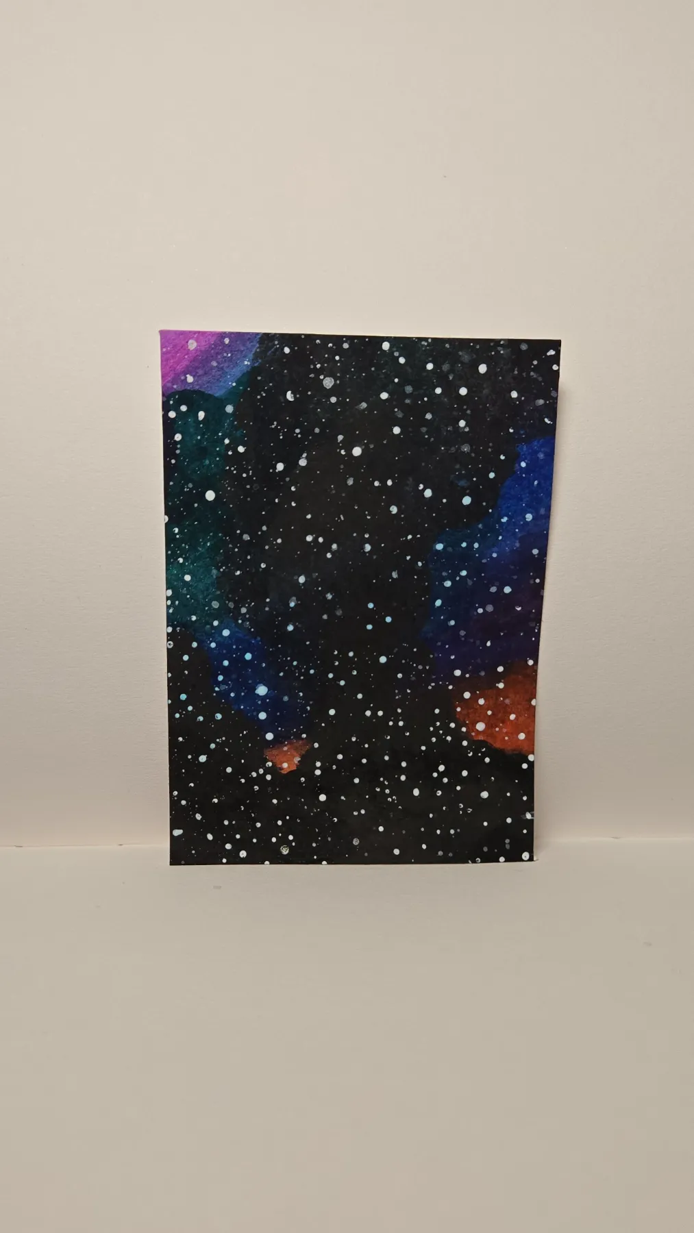 Counting stars aceo art card