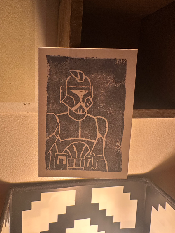 Clone Trooper 2003 aceo art card