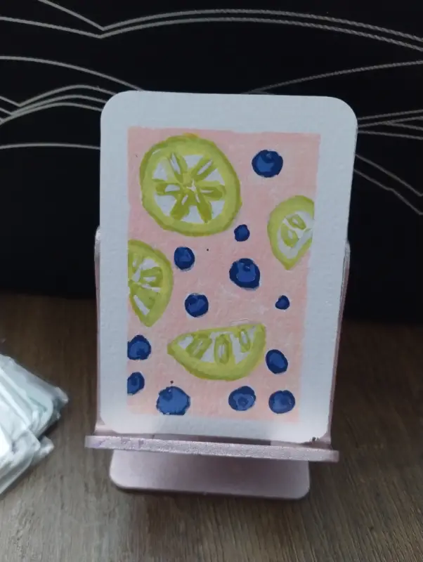 Summer Spritz aceo art card