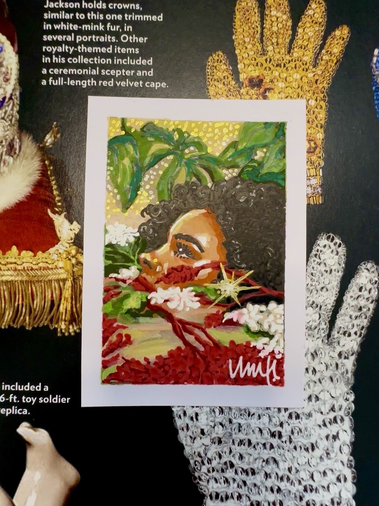 Surrender aceo art card