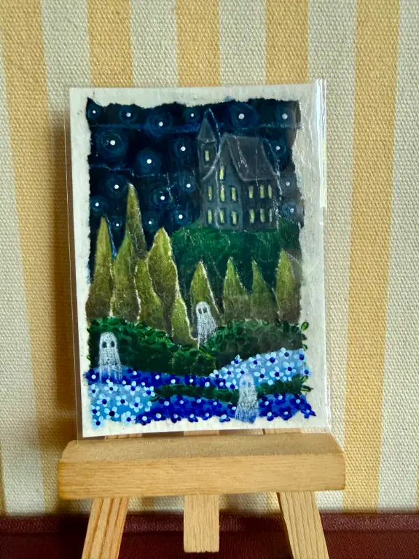 Phantom Manor aceo art card