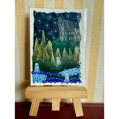 Phantom Manor aceo art card thumbnail 2