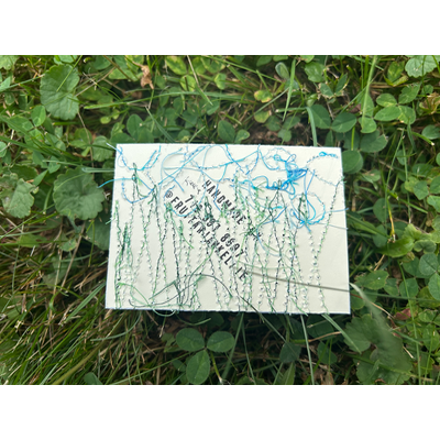Pines and skies aceo art card thumbnail 2
