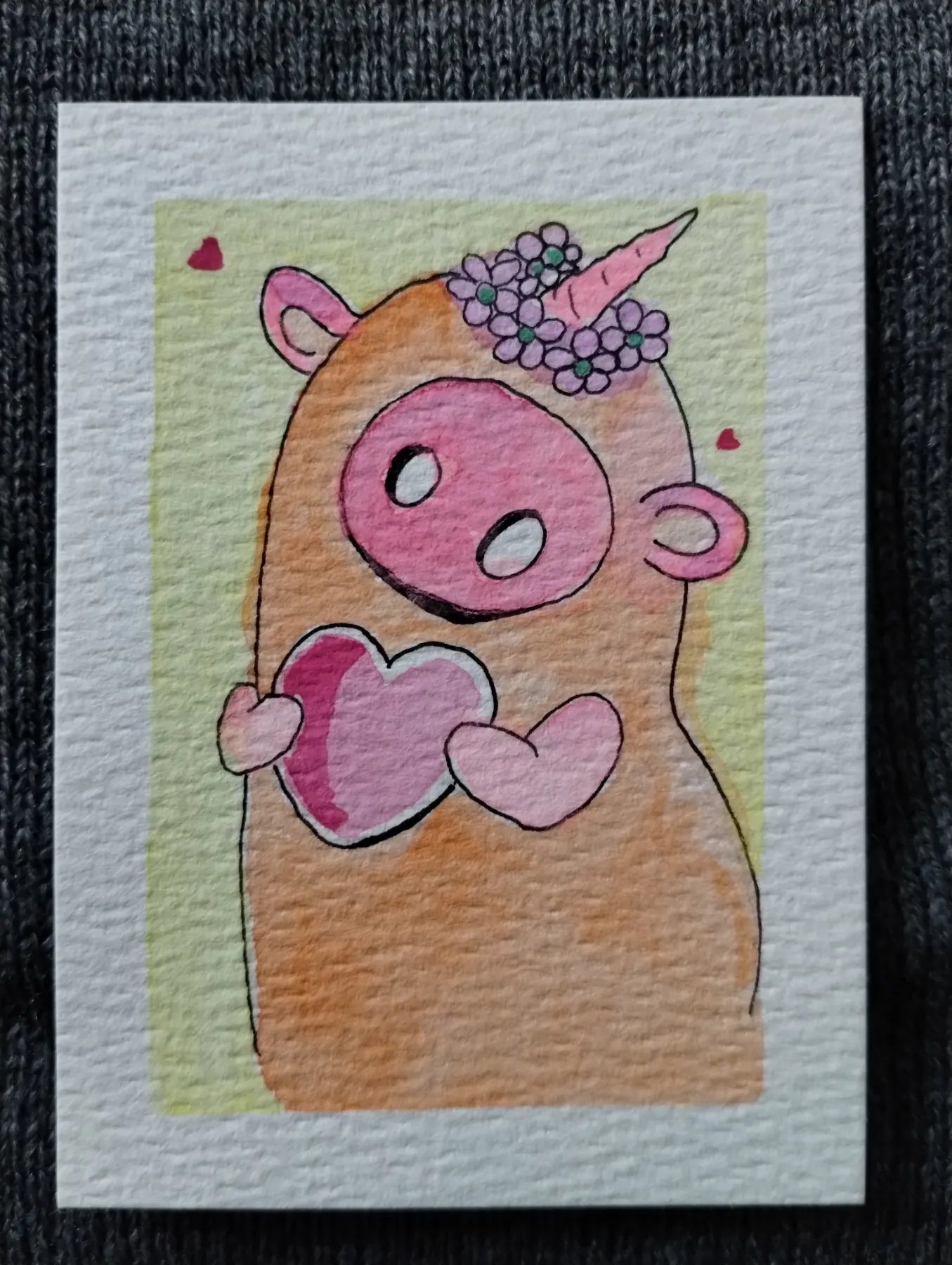 Sweetling aceo art card