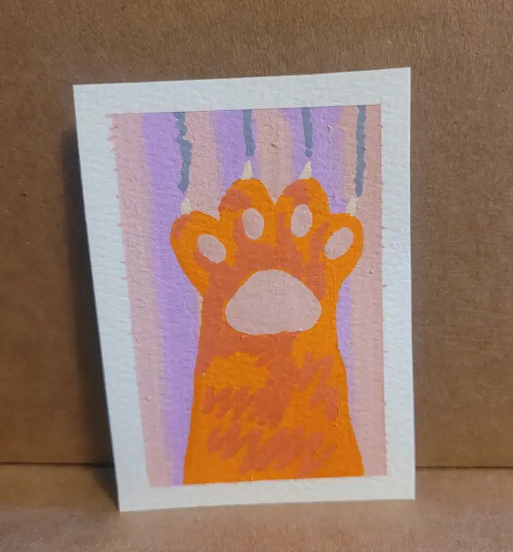 The Beans Collection (4 of 4) aceo art card