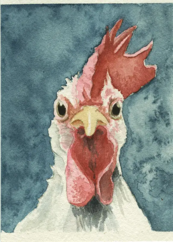 Humph aceo art card