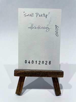 Small Party aceo art card thumbnail 3